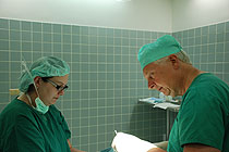 Frau ambulant sterilisation sterilisation
